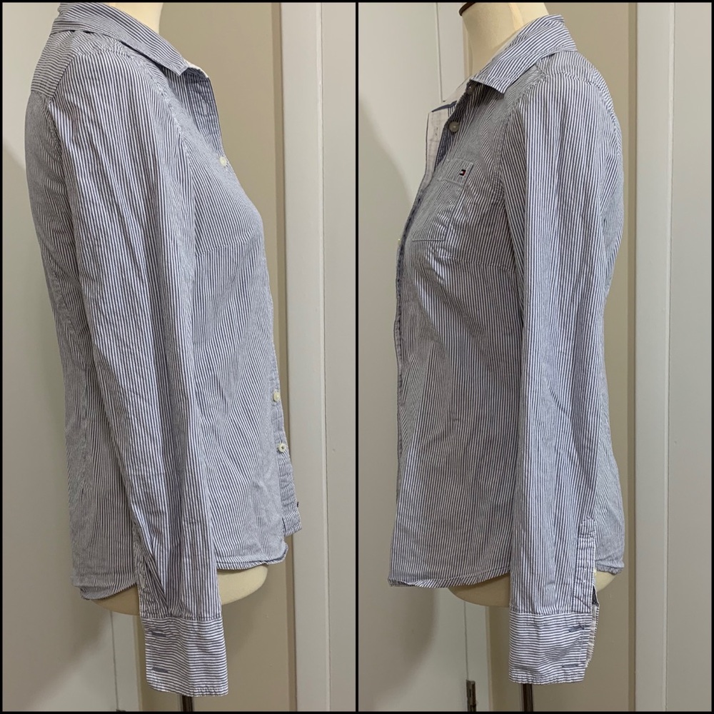 Tommy Hilfiger Button Up Blouse - Picture 2 of 8